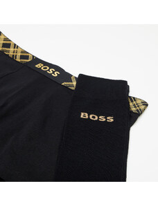 Pánske ponožky Hugo Boss Trunk & Sock Gift Black