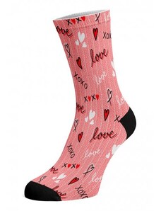 XOXO bavlnené potlačené veselé ponožky Walkee