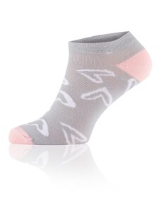 Italian Fashion SocksS NOELIA - grey/pink
