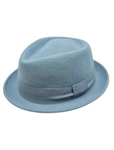 Fiebig - Headwear since 1903 Trilby klobúk vlnený Fiebig - svetlomodrý - Diamond Woolfelt