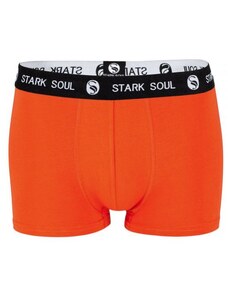 Stark Soul Prémiové Pánske Boxerky bez bočných švov oranžové Oranžová M