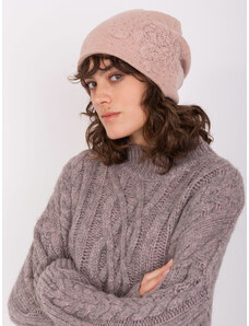 Fashionhunters Dusty pink cashmere hat