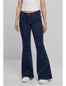 UC Ladies Women's Bell-bottomed Jeans - Navy Blue