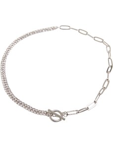 Urban Classics Accessoires Venus Glittering Chain Necklace - Silver Color