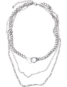 Urban Classics Accessoires Saturn Layering Necklace - Silver Color