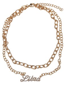 Urban Classics Accessoires Diamond Zodiac Golden Necklace Pound
