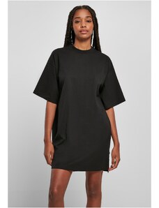 UC Ladies Women's Organic Heavy Oversized T-Shirt Dress Black