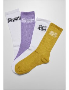 MT Accessoires Hell Heaven Socks Socks 4-pack multicolor