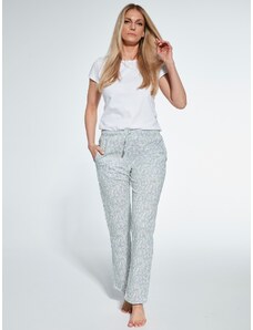 Women's pyjama pants Cornette 690/37 S-2XL light grey