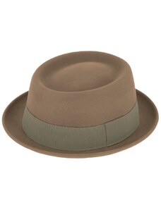 Fiebig - Headwear since 1903 Plstený klobúk porkpie - Fiebig - béžový klobúk