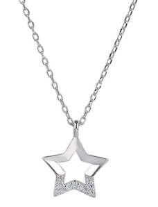 MIRROR náhrdelník hviezda DN1180