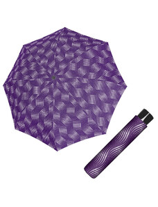 Doppler Mini Fiber WAVE - dámsky skladací dáždnik fialová