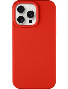 Tactical Velvet Smoothie Kryt pre iPhone 15 Pro Max, Červený