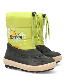 demar Snehulky s vložkou z ovčej vlny KENNY 2 ND X-SNOW svetlozelená