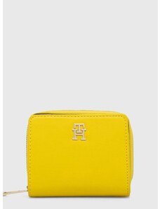 Peňaženka Tommy Hilfiger dámsky,žltá farba,AW0AW15748