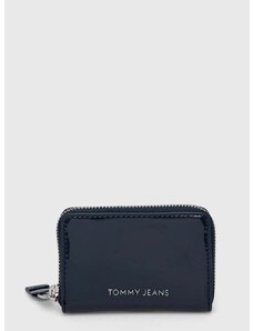 Peňaženka Tommy Jeans dámsky,tmavomodrá farba,AW0AW16142
