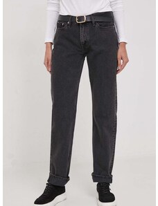 Rifle Calvin Klein Jeans dámske,vysoký pás,J20J222434