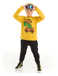Denokids Racer Crocodile Boy T-shirt Pants Set