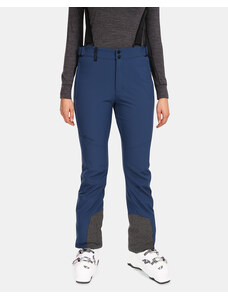 Dámske softshellové lyžiarske nohavice Kilpi RHEA-W tmavo modrá