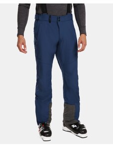 Pánske softshellové lyžiarske nohavice Kilpi RHEA-M tmavo modrá