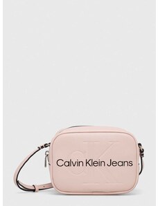 Kabelka Calvin Klein Jeans čierna farba, K60K610275