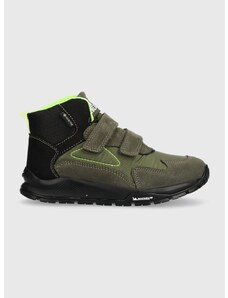 Detské zimné topánky Primigi zelená farba