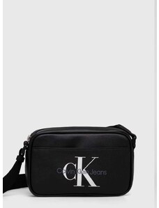 Malá taška Calvin Klein Jeans pánska,čierna farba,K50K511521