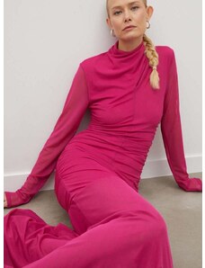 Šaty Gestuz ružová farba,maxi,priliehavá,10908584