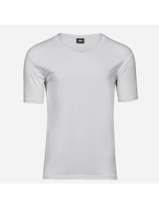Tee Jays Biele Stretch Slim fit tričko