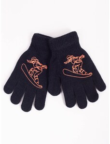 Yoclub Kids's Gloves RED-0012C-AA5A-021