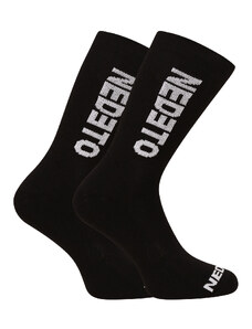 7PACK ponožky Nedeto vysoké čierne (7NDTP001-brand)