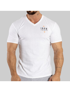 Pánske tričko Iron Aesthetics Simple, biele