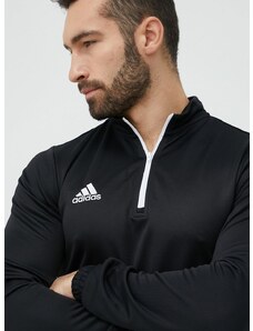 Tréningové tričko s dlhým rukávom adidas Performance Entrada 22 čierna farba, jednofarebné, H57544