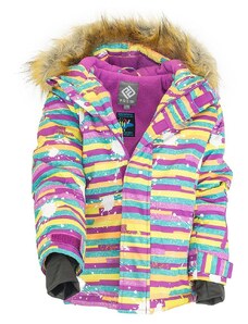 Pidilidi Zimná lyžiarska bunda pre dievčatá, Pidilidi, PD1144-01, dievča