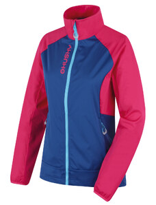 Women's softshell jacket HUSKY Suli L pink/blue