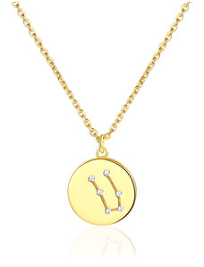 OLIVIE Strieborný náhrdelník BLÍŽENCI GOLD 8015