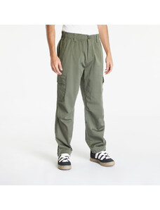 Pánske plátené nohavice Calvin Klein Jeans Essential Regular Ca Green