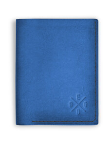 Eggo Westermack kožená peňaženka Modrá