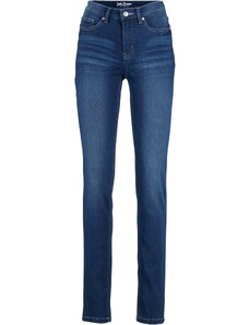 bonprix Strečové džínsy, veľmi jemné, SLIM, farba modrá, rozm. 42
