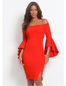 bonprix Carmen šaty, farba červená, rozm. 36/38