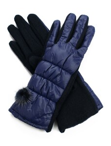 Art Of Polo Woman's Gloves Rk14317-5 Navy Blue