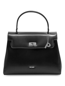 Kožená kabelka PICARD - Berlin Leather Ladies' Bags /Čierna