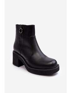 Kesi Women's black Romella zipper boots