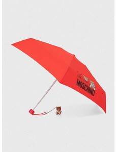Dáždnik Moschino červená farba, 8061 SUPERMINIA