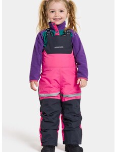 Detské lyžiarske nohavice Didriksons BJÄRVEN KD BIB PANT ružová farba