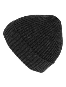 Fiebig - Headwear since 1903 Pletená zimná šedá čiapka s kašmírom - Fiebig