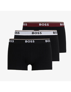 Boxerky Hugo Boss Power 3-Pack Trunk Black