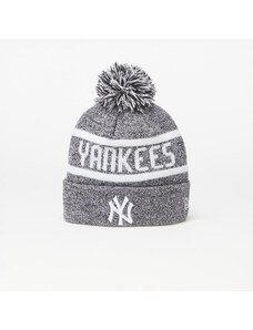 Čiapka New Era New York Yankees Jake Bobble Knit Beanie Hat Black/ White