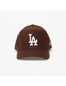 Šiltovka New Era Los Angeles Dodgers Melton Wool A-Frame Trucker Cap Nfl Brown Suede/ White