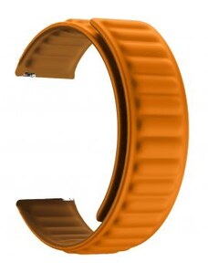 Madvell Magnetický silikónový remienok Boreal oranžový Javor 22mm